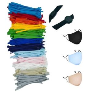 China Elastic Bands with Adjustable Buckle High Stretch String Cord Elastic Thread Rope for DIY Crafts Earloop Lanyard Earmuff Rope wholesale