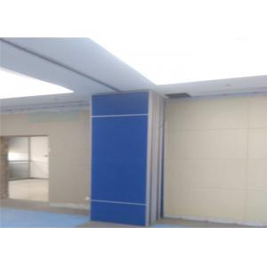 China Aluminium Movable Sound Proof Timber Partition Wall For Library supplier