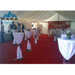 China Clear Span Transparent Outdoor Event Tent , Aluminum Frame Large Tents For Weddings wholesale