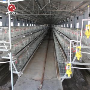 China Pullet Battery Baby Layer Chicken Cage Galvanized 4 Tier A Type supplier