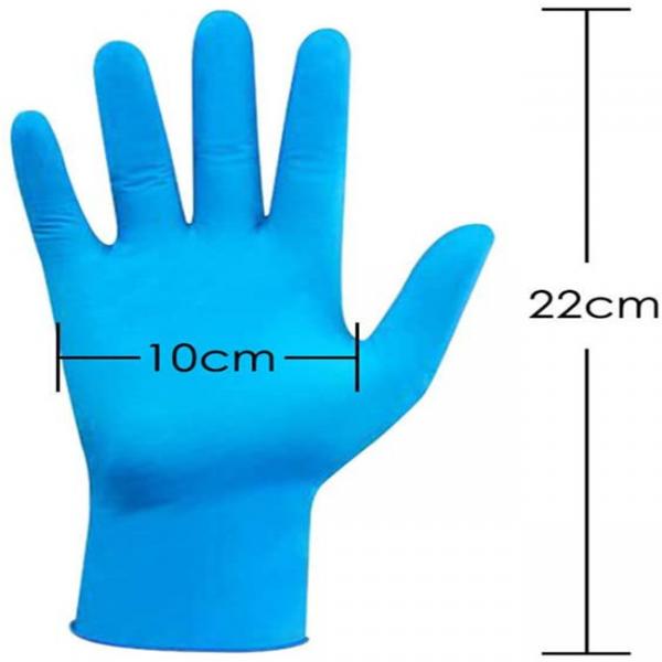 Latex Rubber Free Medical Grade Disposable Nitrile Examination Gloves