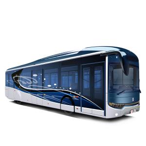 China CRRC Electric City Buses 12m 500KM Mileage 30 Seats Optional Configuration supplier
