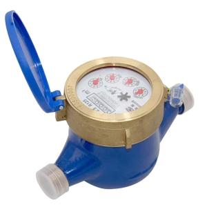 China Brass Body Dry Type Conventional Water Meter with Multi Jet DN15 20 25 32 40 50 R80 R100 R125 R160 OEM Supported wholesale