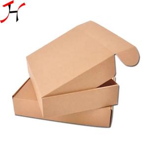 Recyclable Material Kraft Mailer Boxes , Logo Printed Corrugated Box