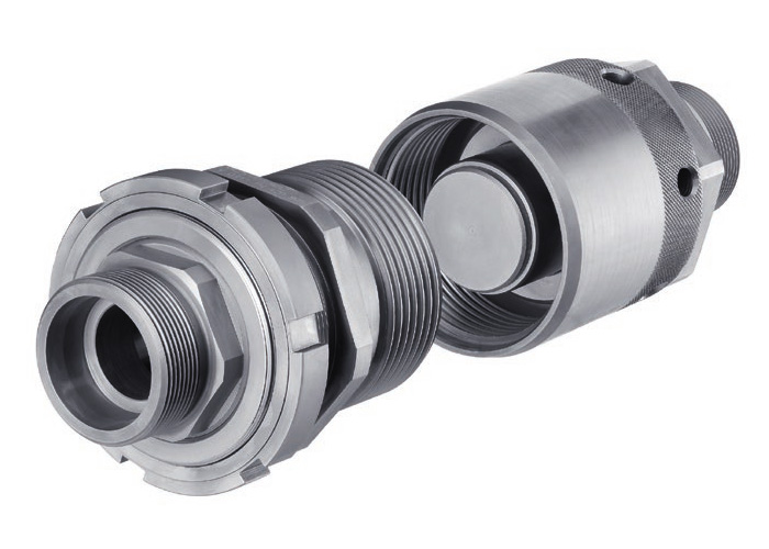 RK Series Flat Face Thread-to-Connect Hydraulic Couplings for High-Pressure Applications