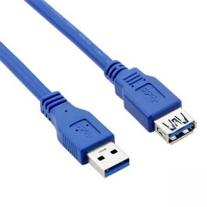 China 0.5m USB 3.0 Charging Cable Male To Female Copper Core AM TO AF supplier