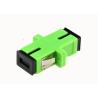 China 金属クリップ繊維光学のアダプターが付いている緑色SM SX Ftth SC APC wholesale