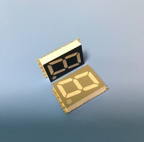 China Affichage LED 7 segments CMS anode commune à un seul chiffre 0,56 bleu ultra pour appareils ménagers on sale