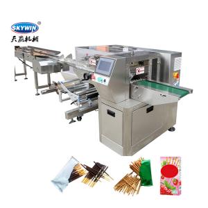 Industry Pocky Finger Biscuit Packaging Machine Stick Biscuit Flow Packing Line