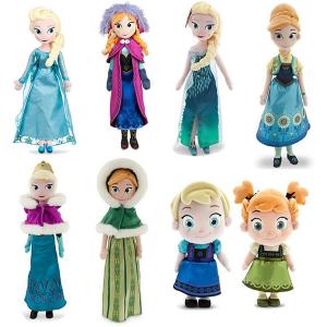 Frozen Ana And Elsa Disney Plush Toys Soft Cartoon Stuffed Doll 20 inch