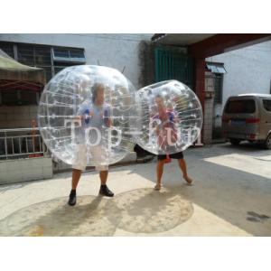 Custom Human Inflatable Bumper Bubble Ball / Hamster Ball For Rental Business