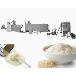 China linha de processamento nutritiva da máquina da extrusora do alimento do pó do arroz 150kg/hr supplier