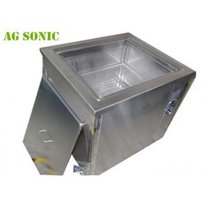 China 61L Stainless Steel Digital Ultrasonic Jewelry Cleaner With Movable Castors supplier