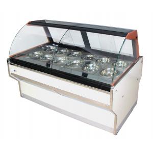 China Restaurants Food Warmer Showcase , CE Fast Food Display Counter supplier