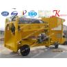 China Gold Washer Machine 10-75 Tph Rotary Trommel Screen Mineral Separation Machine wholesale