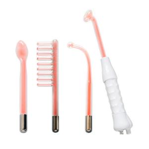 China Electrode High Frequency Anti Wrinkle Device 4 Tubes Skin Spot Remover supplier