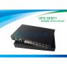 8×1 Fiber Optic Switch 100BASE - Fx 1 10 / 100BASE - Tx DF SM 1310nm 20KM SC