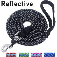 China 6 Foot Nylon Rope Dog Leash , Reflective Dog Leash For Large / Medium Dogs on sale