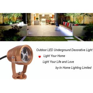 China 12V Outdoor LED Garden Light Aluminum 9W IP67 Waterproof  RGB Garden Spot Lights supplier