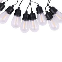 China 5V 1.5W DC Solar Powered LED String Lights 20 Vintage Edison Bulb String Lights on sale