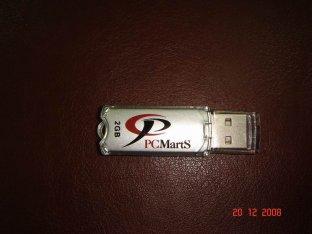 lecture en plastique du lecteur KC-086 de 2G USB à 10Mbps avec le voyant de signalisation de LED