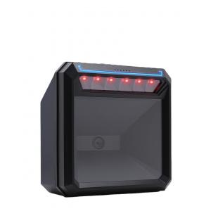 China Desktop Wired USB Barcode Scanner with Red LED Illumination and Omni Directional Scanning supplier