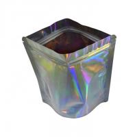 China 500mg Holographic Sealing Foil Pouches Doypack Heat Sealable Foil Bags on sale