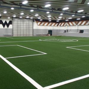 Anti UV Eco Artificial Grass Waterproof Carpets For Football Soccer Stadium