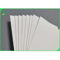 China Uncoated White Water Absorbent Paper For Coaster Or Air Freshner 0.4mm 1.1mm Thick on sale