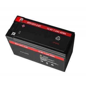 Lead Acid Replacement Solar Rv Marine LiFePO4 Battery 12.8V 7.2ah