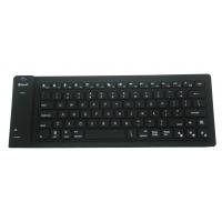 Bluetooth wireless silicone rubber keyboard for tablet / MID