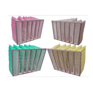 China 80% Humidity Synthetic Fiber Media F6 Pocket Air Filter supplier