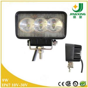 China Jeep Atv 4x4 trailer volvo offroad spot/flood lamp, 9w led work lights for truck supplier