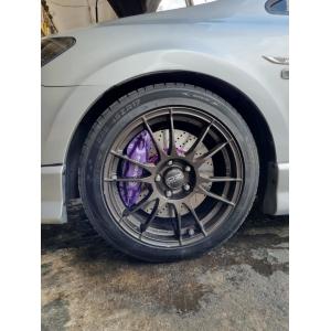 Toyota Previa 4 Piston Car Brake Calipers Painted Purple Color