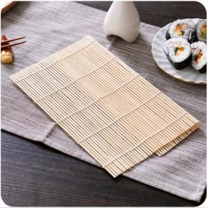 Durable Natural Color 27cm Bamboo Rolling Mat