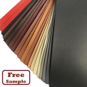 0.6mm-1.2mm Synthetic PVC Leather Fabric For Car Seat 58/60"