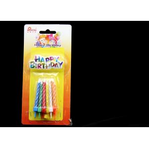 China SGS BSCI Kids Glitter Birthday Candles Happy Birthday Party wholesale