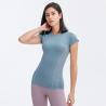 Active Stretch 80 percent Nylon Women'S Workout Tee Shirts For Gym