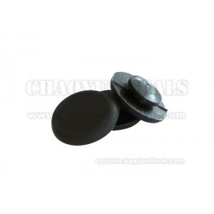 China Medical Industry Rubber Bumpers Black Frost Surface High Temperature Resistance supplier