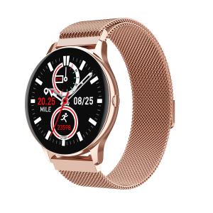 Gold Rose Blood Oxygen Monitoring U18 Smart Watch With Bluetooth Call