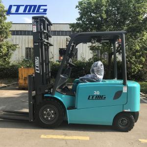 China Easy Operate 3 Ton Electric Forklift Truck With Curtis Controller And Import Engine supplier