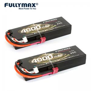 2S 45C 7.4 V 4000mah Battery Rechargeable Lithium Ion RC Model Battery
