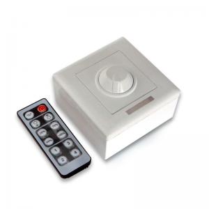 86 Wall Type Knob LED Switch , Single Colour LED Controller With RF Remote Control