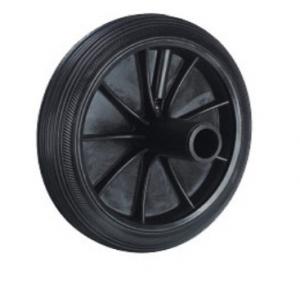 China OEM Trash Can Replacement 200mm Rubber Garbage Bin Wheel supplier