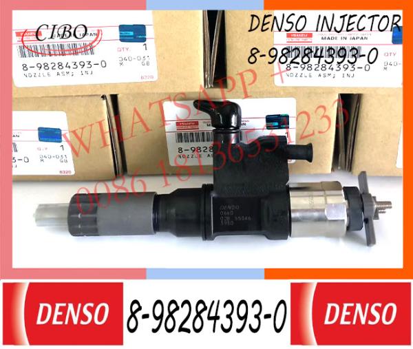 common rail injector 095000-0660 8982843930 8-98284393-0 injector for ISUZU 4HK1 6HK1 engine injector nozzle 095000-0660