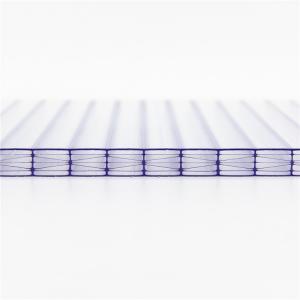 4mm Polycarbonate Hollow Sheet With 88% Light Transmittance