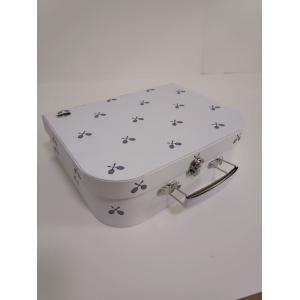 Luxury custom design paper cardboard suitcase for cosmetic packaging