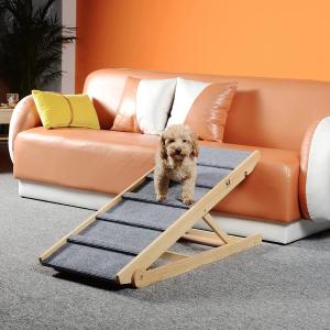 S M L Pets 200lb Adjustable Dog Ramp For High Bed Three Layers Bed Ramp For Dogs