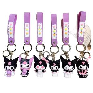 China Custom Soft PVC Keychain Soft Rubber Keychains Silicone Keyring Personalized PVC Rubber 3D Customized Key Chain with Logo wholesale