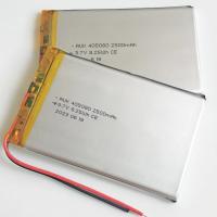 China 8.88wh 3.7v Rechargeable LiPo Battery 2500mah Polymer Lithium Battery on sale